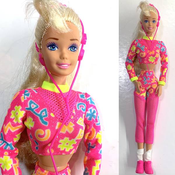 Barbie i sportkläder