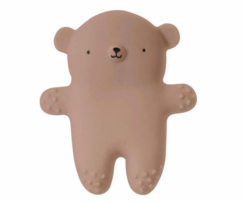 Bitleksak Björn i naturgummi baby