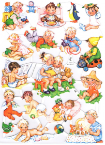 Bokmärken Barn 107 Retro