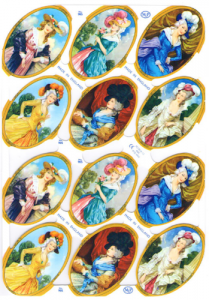 Bokmärken Damer vintage 149 retro