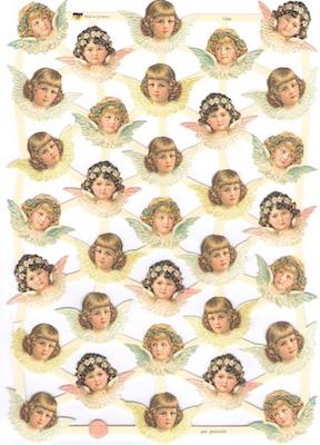 Bokmärken änglar retro11