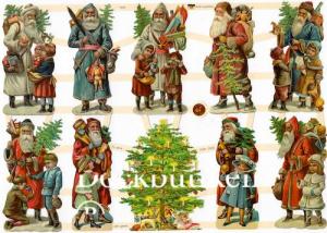 Bokmärken tomtar barn 3 retro EF