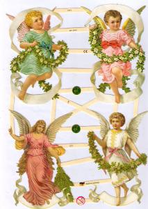 SLUTSÅLDA Bokmärken vintage motiv ÄNGLAR 1