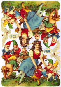 Bokmärken Snövit saga