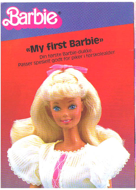My first Barbie norsk fr 1984