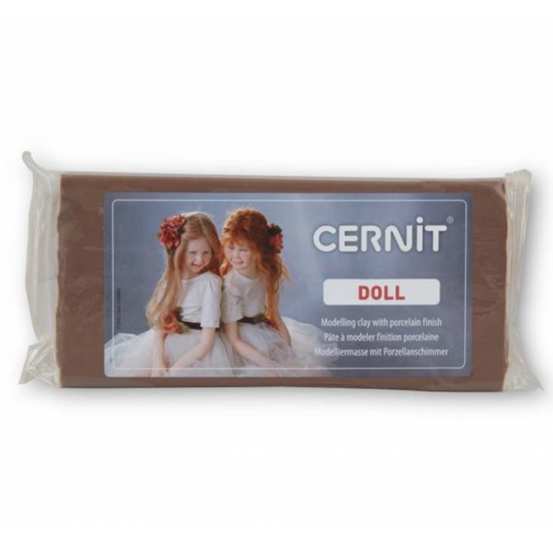 Cernit Doll nougat docklera
