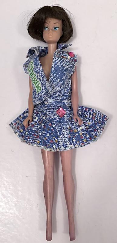 #5902 Väst och kjol, Barbie and the Beat CHRISTIE fr 1989