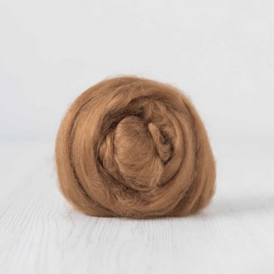 Dockhår Cinnamon viscosefiber
