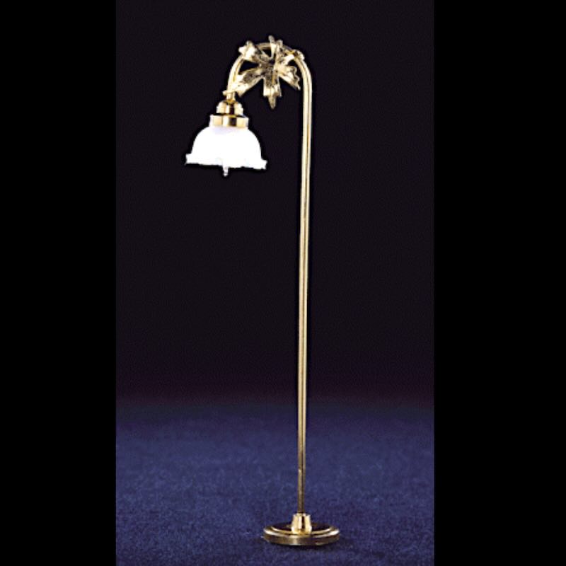 Lampa golvlampa Fluted shade blad EL
