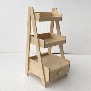 Butikshylla café trä