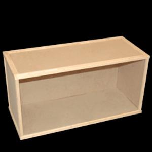 Rum room box stort tittskåp 59x25x30 cm