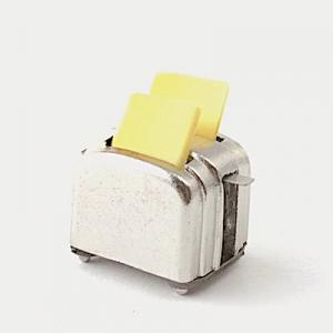 Brödrost m 2 brödskivor rostat bröd