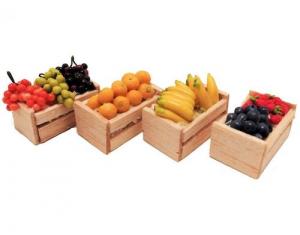 4 st lådor Frukt o bär