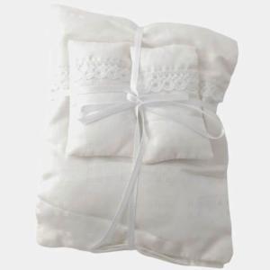 Bäddset VIT dubbelsäng