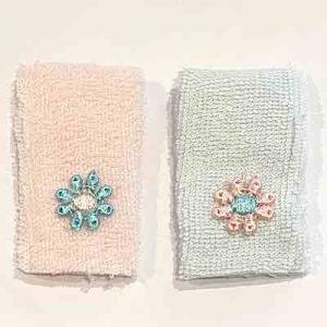 Handdukar rosa blå variant