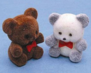 Set 2 st nallebjörnar