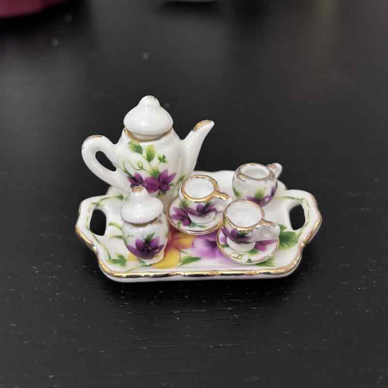 10 delar Kaffeservis julfin