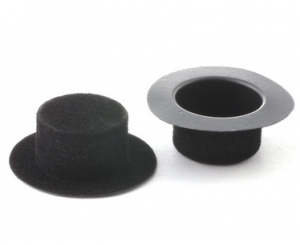 2 st Hattar hög hatt herre