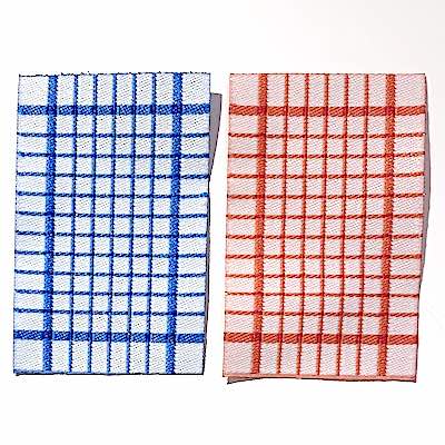 Kökshanddukar röd o blå