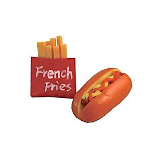 Varmkorv o pommes frites hotdog