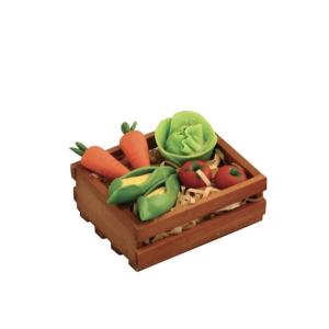 Grönsaker i trälåda