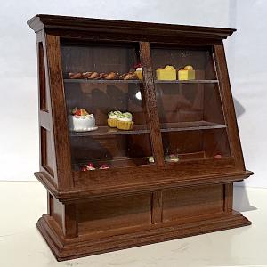 Disk butiksdisk café mahogny