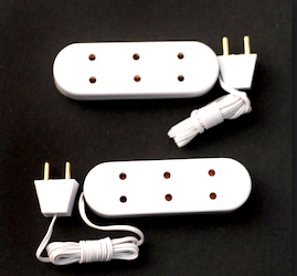 set 2 x förlängningsdosa EL