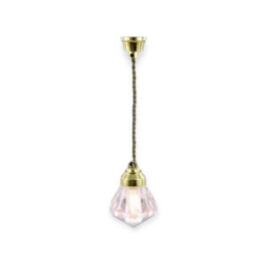 Lampa taklampa kristallkupa EL