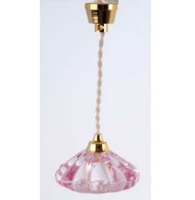 Lampa taklampa rosa EL