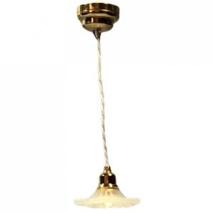 Taklampa lampa blomma vit LED