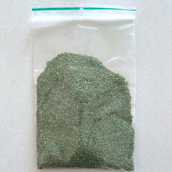 Dekor-sand Mörk-grön 125 g