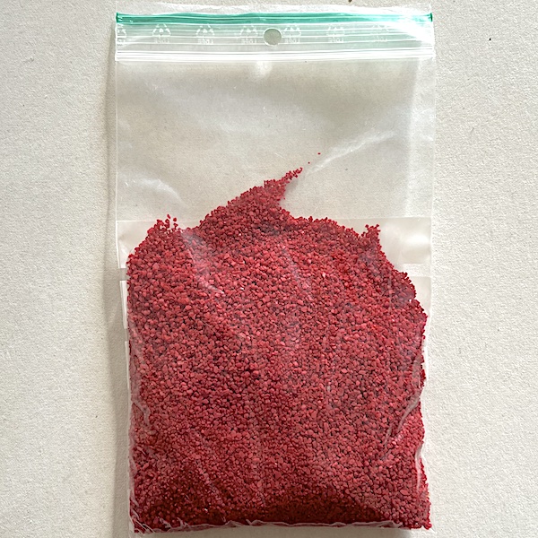 Dekor-sand Röd 125 g