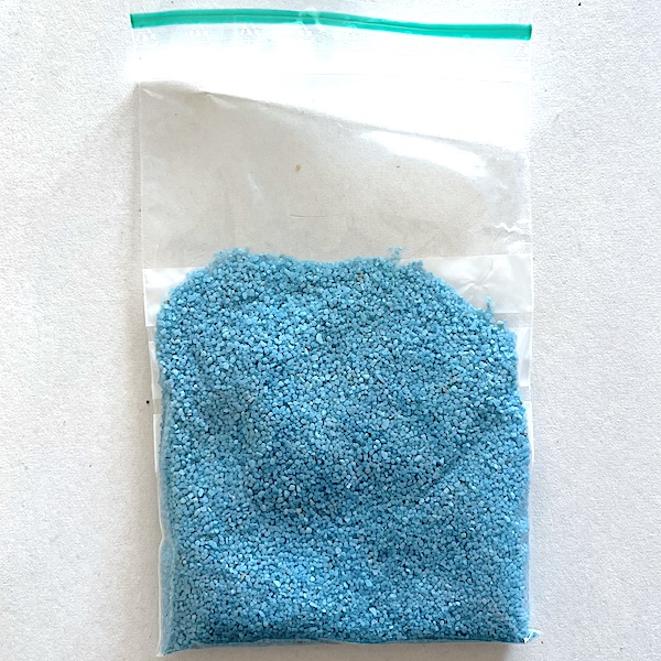 Dekor-sand Blå 125 g