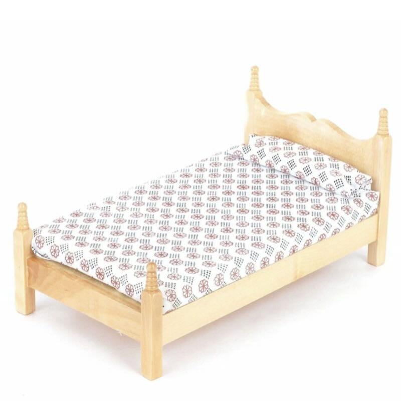 Enkelsäng säng trä m bädd