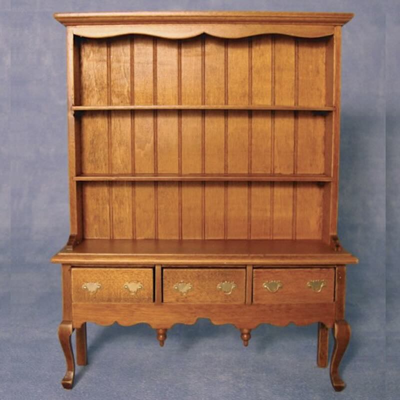 Hylla skänk Queen Anne mahogny