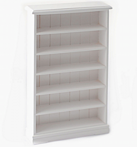 Bokhylla vit