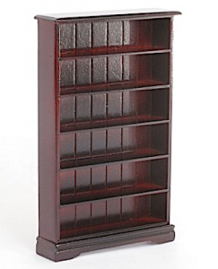 Hylla bokhylla mahogny