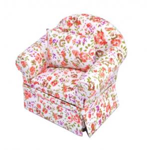 Fåtölj blommig