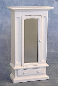 Garderob linneskåp spegel