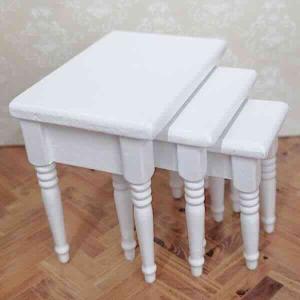 Bord soffbord sidobord nesting tables vita