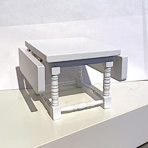 Köksbord fällbord vitt