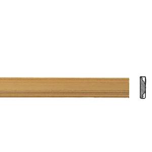 List obehandlat trä 14 mm x 60 cm