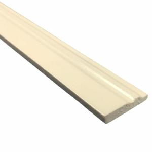 List golvlist vitmålad 45 cm