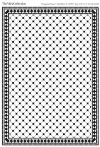 Golv klinker octagonal mono