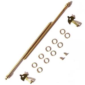 Gardinstång mässing går att ändra från 11-20 cm