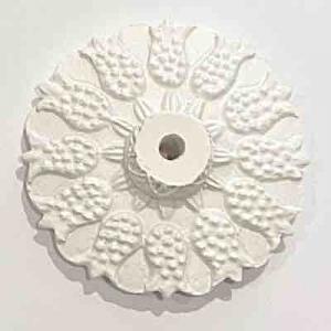 Stuckatur stor vit 5,5 cm