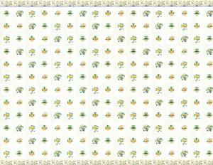 Kakel-ark Delft embossed plattor grön creme