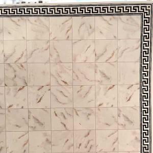 Golv klinker light marble