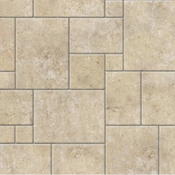Golv limestone random tile
