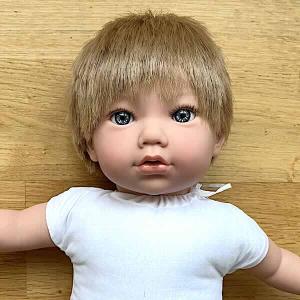 Docka Alina ljust hår blå ögon 45 cm utan kläder